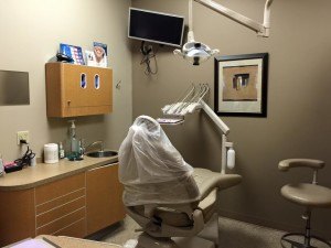 A dental examination room at Value Smiles, Lithia Springs, GA