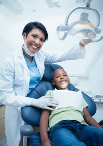 Pediatric child patient having a low cost dental filling
